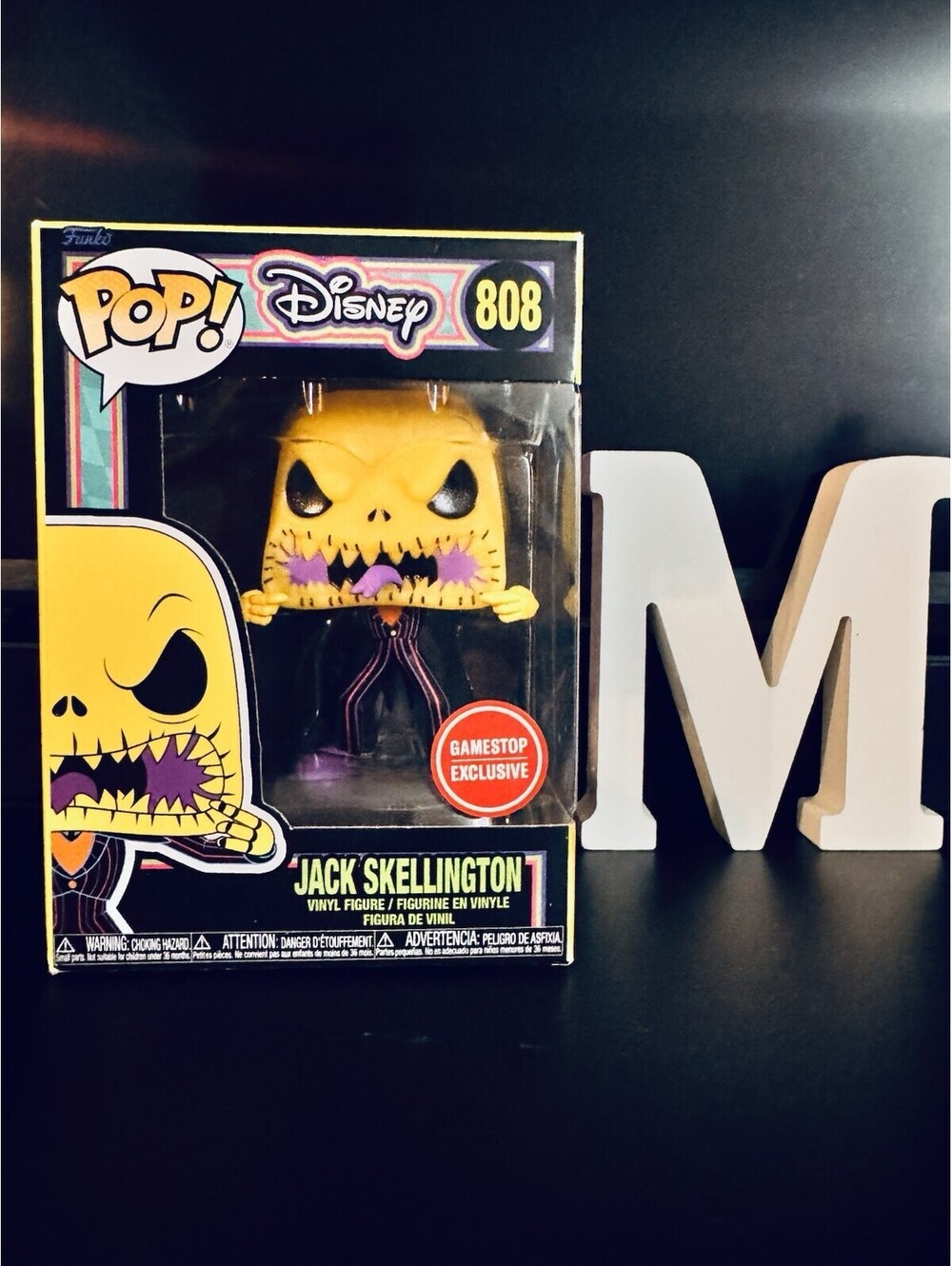Funko Pop! Vinyl: Disney - Jack Skellington - GameStop (Exclusive) #808